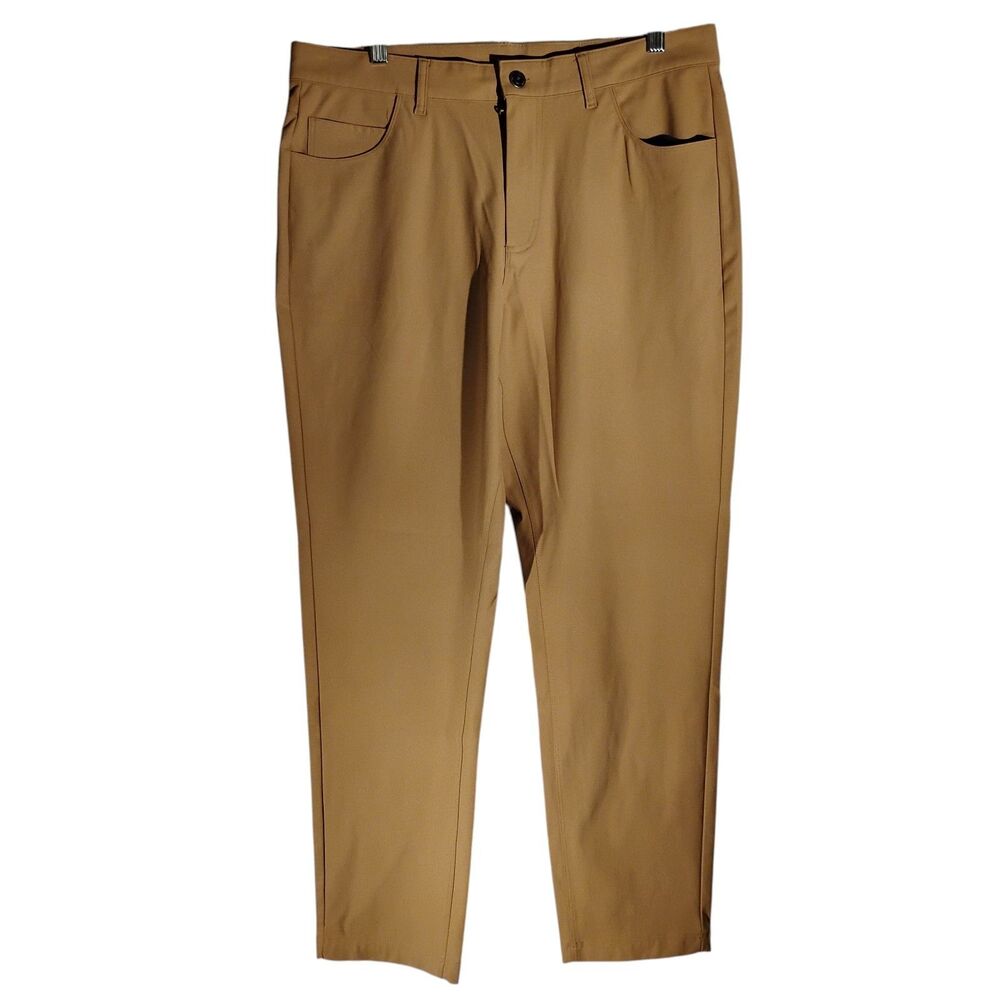 Men's Slim Chino Pants in Tan